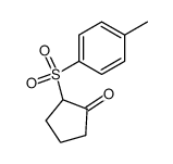 α-(p-methylbenzenesulfonyl)cyclopentanone Structure