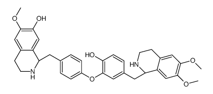 (1R)-1-[[4-[5-[[(1R)-6,7-dimethoxy-1,2,3,4-tetrahydroisoquinolin-1-yl]methyl]-2-hydroxyphenoxy]phenyl]methyl]-6-methoxy-1,2,3,4-tetrahydroisoquinolin-7-ol Structure
