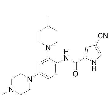 c-FMS抑制剂结构式