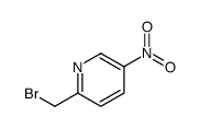 2-(溴甲基)-5-硝基吡啶结构式