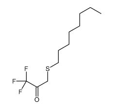 3-octylthio-1,1,1-trifluoro-2-propanone Structure