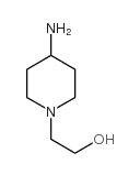 2-(4-氨基-1-哌啶)乙醇结构式
