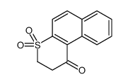 4,4-dioxo-2,3-dihydrobenzo[f]thiochromen-1-one结构式