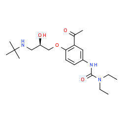 d-Celiprolol结构式