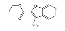 3-氨基呋喃并2,3-c吡啶-2-羧酸乙酯结构式