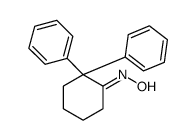 N-(2,2-diphenylcyclohexylidene)hydroxylamine Structure
