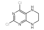 2,4-二氯-5,6,7,8-四氢蝶啶结构式