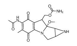 N7-acetyl mitomycin C Structure