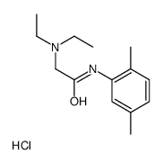2-(Diethylamino)-N-(2,5-dimethylphenyl)acetamide Hydrochloride Structure