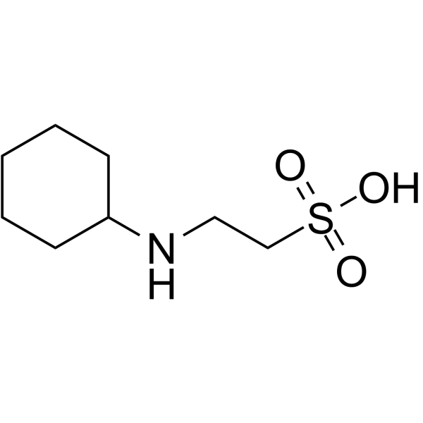 2-环己胺基乙磺酸(CHES)结构式