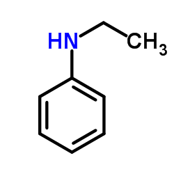 N-乙基苯胺结构式