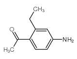 Ethanone, 1-(4-amino-2-ethylphenyl)- (9CI)结构式