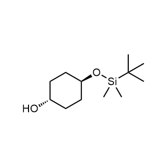 (1R,4r)-4-((tert-butyldimethylsilyl)oxy)cyclohexan-1-ol Structure