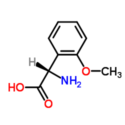 S-2-甲氧基苯甘氨酸结构式