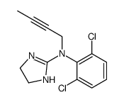 N-but-2-ynyl-N-(2,6-dichlorophenyl)-4,5-dihydro-1H-imidazol-2-amine Structure