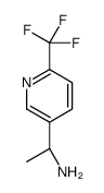 (S)-1-(6-(三氟甲基)吡啶-3-基)乙胺结构式
