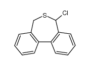 5-chloro-5,7-dihydrodibenzo[c,e]thiepin Structure