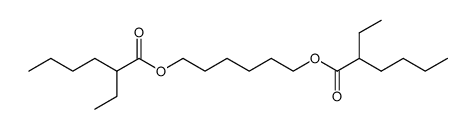 1,6-bis-(2-ethyl-hexanoyloxy)-hexane Structure