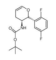 N-[(2R,3S)-2-(2,5-二氟苯基)-3,4-二氢-2H-吡喃-3-基]氨基甲酸叔丁酯图片