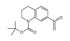 7-硝基-3,4-二氢喹啉-1(2H)-羧酸叔丁酯结构式