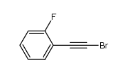 1-(bromoethynyl)-2-fluorobenzene结构式