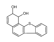 1,2-dihydroxy-1,2-dihydrobenzo(b)naphtho(2,1-d)thiophene结构式