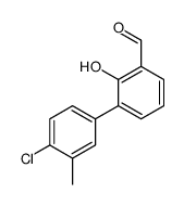 3-(4-chloro-3-methylphenyl)-2-hydroxybenzaldehyde结构式