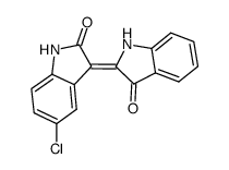 5-chloro-indirubin Structure