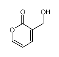 3-(hydroxymethyl)pyran-2-one结构式