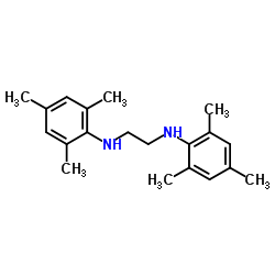 N,N'-二(2,4,6-三甲基苯基)乙二胺结构式