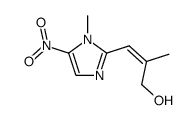 (Z)-2-methyl-3-(1-methyl-5-nitro-1H-imidazol-2-yl)prop-2-en-1-ol Structure