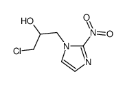α-Chloromethyl-2-nitro-1H-imidazole-1-ethanol Structure