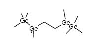 1,2-bis(pentamethyldigermyl)ethane Structure