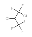 1,2-dichloro-1,1,3,3,3-pentafluoropropane Structure