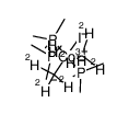 cis,mer-(trimethylphosphine)3Co(CD3)2I Structure