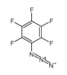 1-azido-2,3,4,5,6-pentafluorobenzene结构式