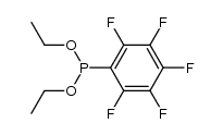 diethyl (pentafluorophenyl)phosphonite结构式