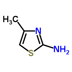 4-Methylthiazol-2-amine Structure