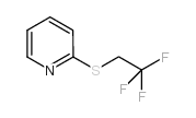 2-[(2,2,2-三氟甲基)硫代]吡啶结构式