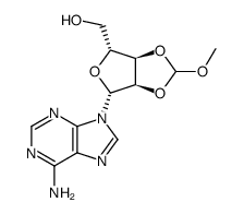 2',3'-O-(methoxymethylidene)adenosine Structure
