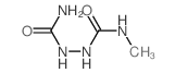 1,2-Hydrazinedicarboxamide,N1-methyl- Structure