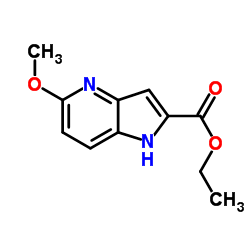 5-甲氧基-4-氮杂吲哚-2-乙基羧酸图片