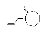 2H-Azepin-2-one, hexahydro-1-(2-propenyl)-结构式