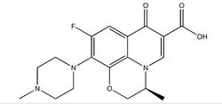 左氧氟沙星乙酯结构式
