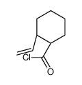 Cyclohexanecarbonyl chloride, 2-ethenyl-, cis- (9CI) Structure