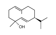 4α-hydroxygermacra-1(10),5-diene结构式