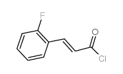 3-(2-氟苯基)-2-丙烯酰氯结构式