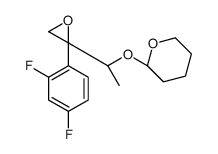 2-[(1R)-1-[2-(2,4-difluorophenyl)oxiran-2-yl]ethoxy]oxane Structure
