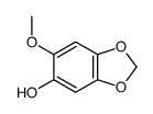 6-methoxy-1,3-benzodioxol-5-ol结构式