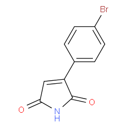 3-(4-Bromophenyl)-1H-pyrrole-2,5-dione structure
